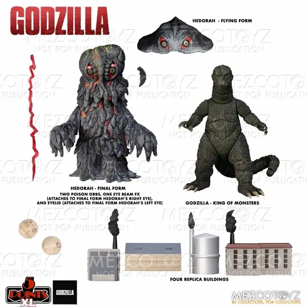 5 Points XL Godzilla Vs Hedorah Box Set