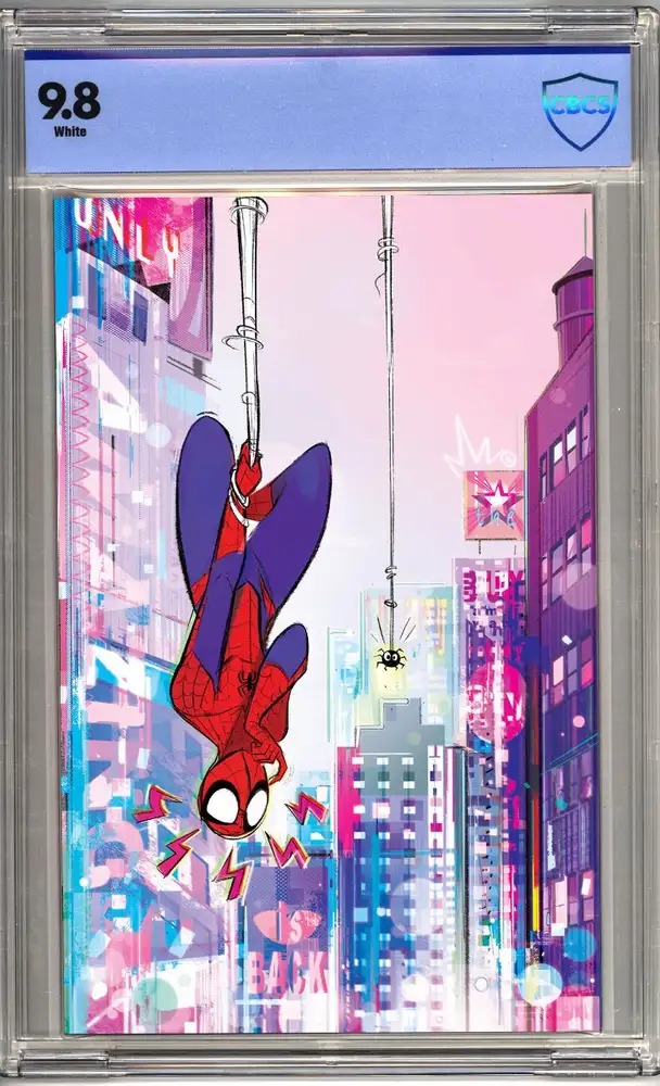 Amazing Spider-Man #1 (Baldari TFAW Exclusive Variant) Virgin CBCS 9.8 Graded Blue Label