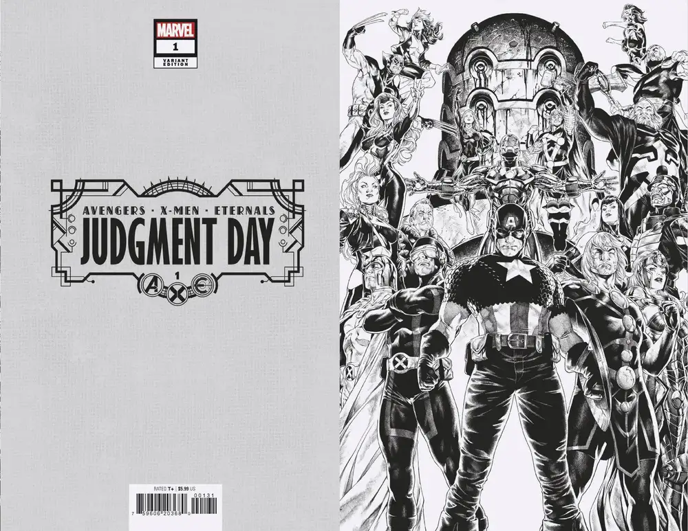 Axe Judgment Day #1 (of 6) (Brooks Virgin Variant)