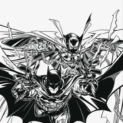 Batman Spawn #1 (Cover O - 1:250 Todd McFarlane Inked Variant)