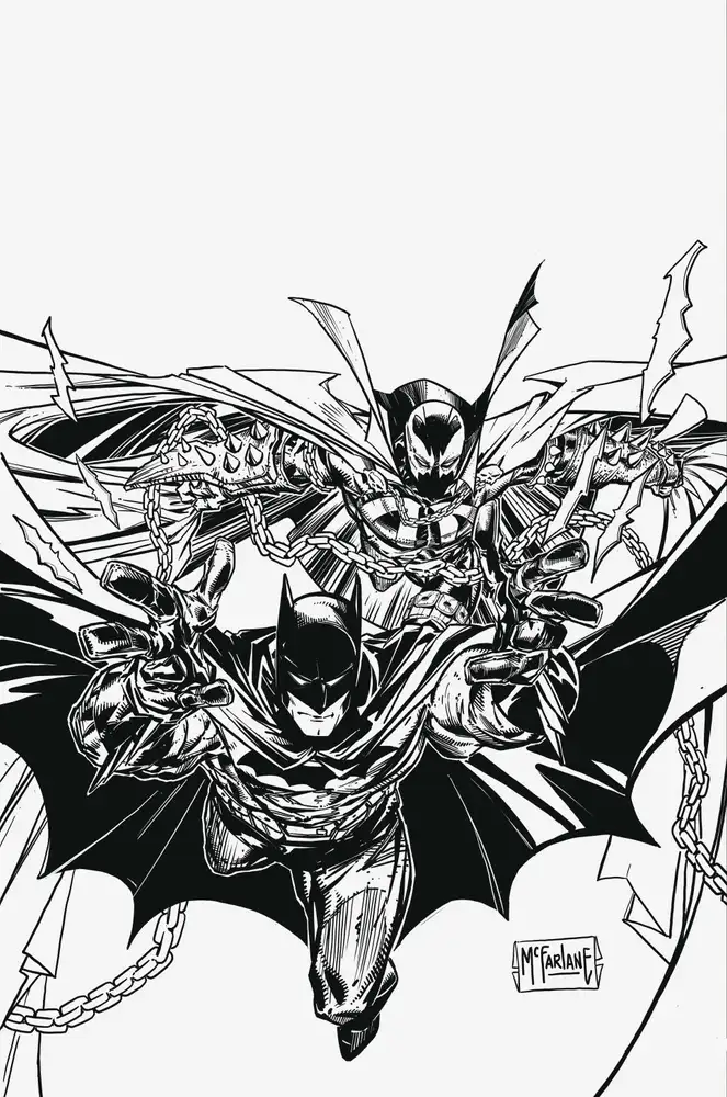 Batman Spawn #1 (Cover O - 1:250 Todd McFarlane Inked Variant)