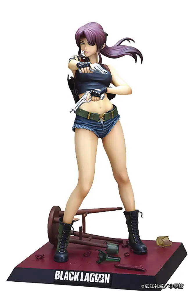 Black Lagoon Revy Two Hand 2022 1/6 PVC Figure Ver a