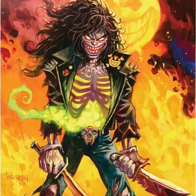 Chaos Metal Cover Comics Evil Ernie #1