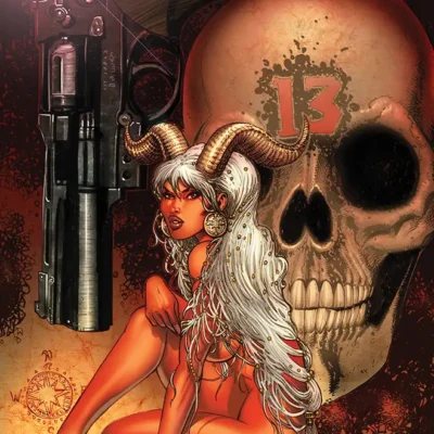 Chaos Metal Cover Comics Lady Demon #1