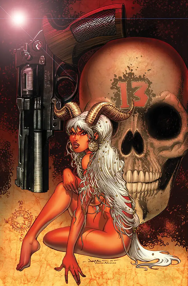 Chaos Metal Cover Comics Lady Demon #1