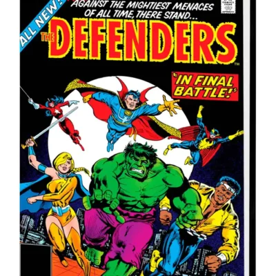 Defenders Omnibus HC Vol 02 Milgrom Cover