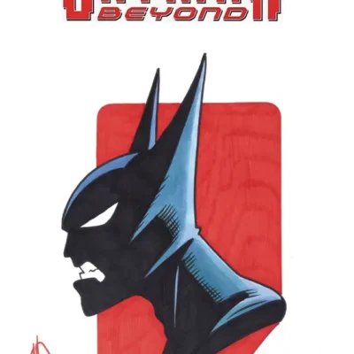 Df Batman Beyond #1 Haeser Sgn Batman Sketch