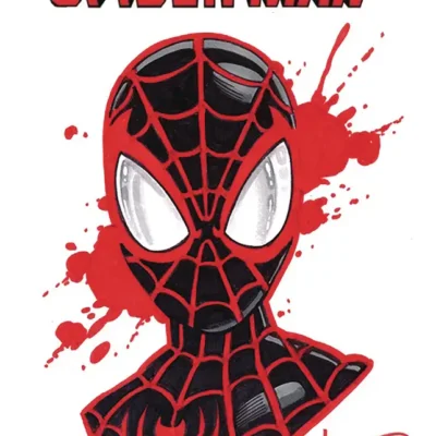 Df Miles Morales Spiderman #1 Haeser Sgn