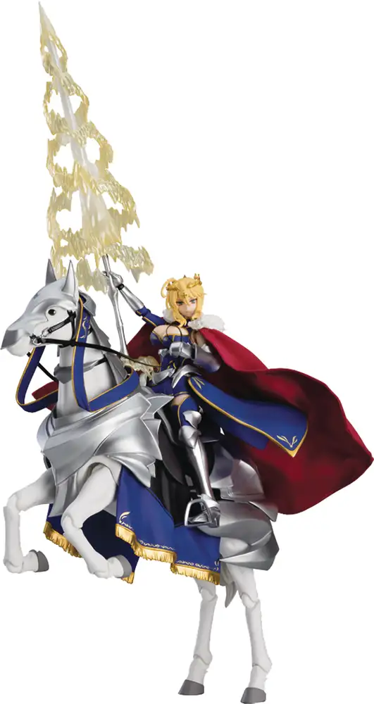 Fate Grand Order Lancer Altria Pendragon Figma Action Figure Deluxe