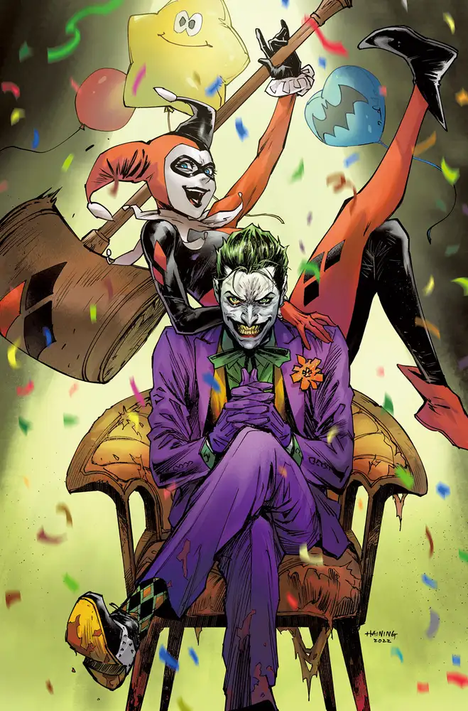 Joker the Man Who Stopped Laughing #1 (Cover H - 1:100 Haining Variant)