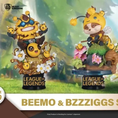 League of Legends Ds-119 Beemo & Bzzziggs Diorama 6in Set