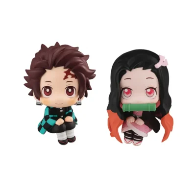 Look Up Ser Ser Demon Slayer Kimetsu 2pc PVC Figure Set W/Gift