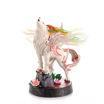 Okami: Shiranui 9" PVC Painted Statue (Celestial Howl Pose)