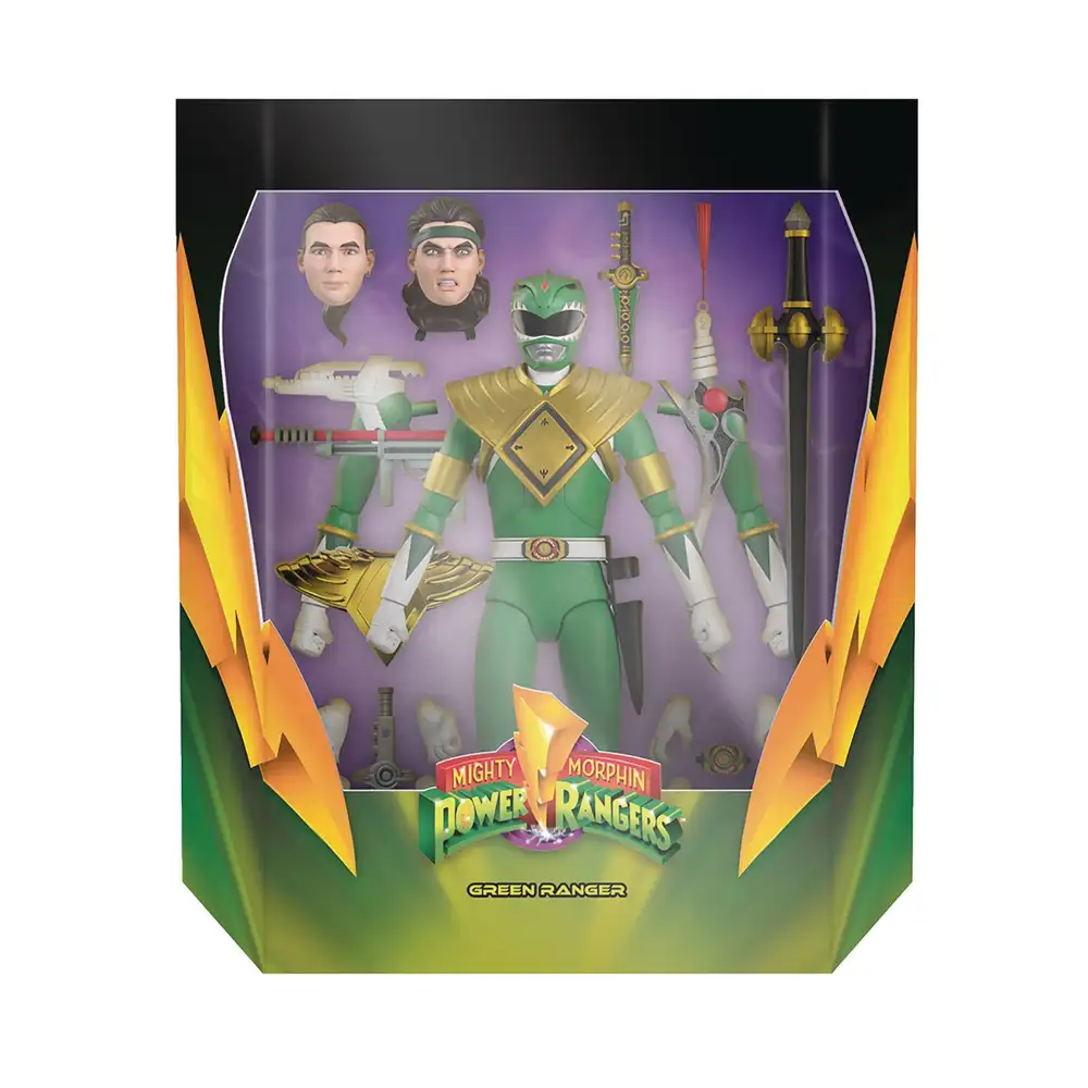 Power Rangers Ultimates Green Ranger Action Figure