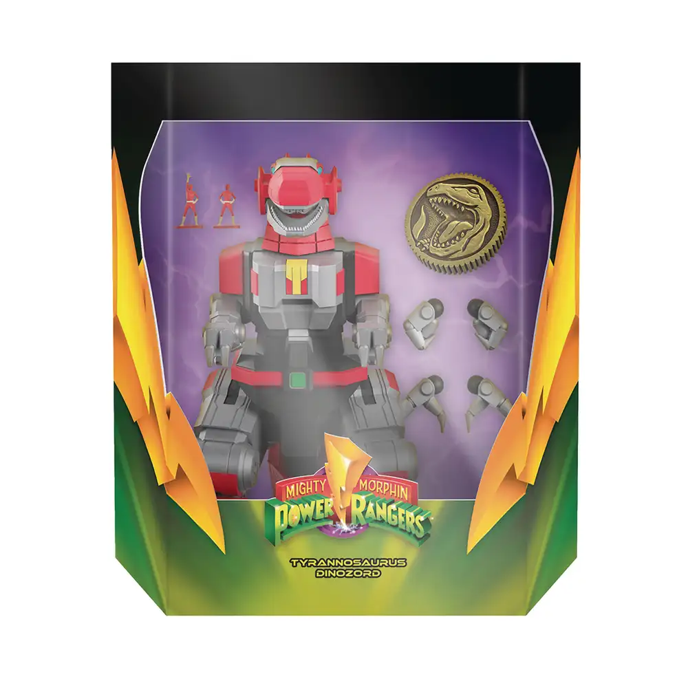 Power Rangers Ultimates Tyrannosaurus Rex Zord Action Figure