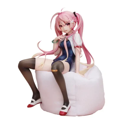 Poyoyon Rock Orig Char Pink Sukumizu 1/5.5 PVC Figure