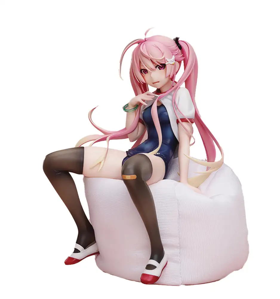 Poyoyon Rock Orig Char Pink Sukumizu 1/5.5 PVC Figure