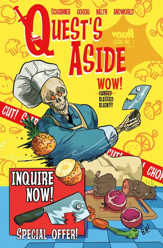 Quests Aside #1 (Cover G - 75 Copy Howell)