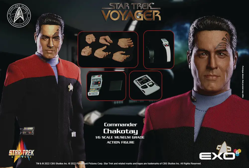 Star Trek Voyager Chakotay 1/6 Action Figure