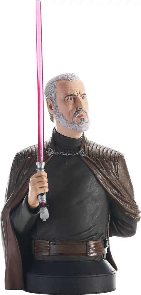 Star Wars Revenge of the Sith Count Dooku 1/6 Scale Bust