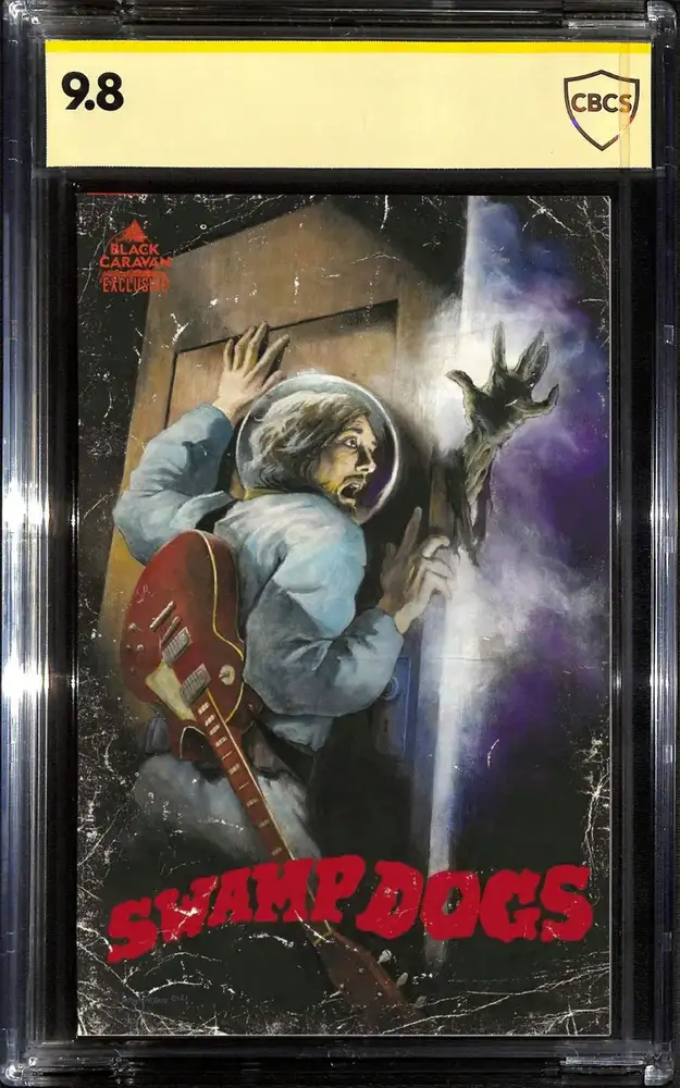 Swamp Dogs House of Crows #1 TFAW NYCC Exclusive - CBCS 9.8 Graded Yellow Label signed by JM Brandt Casey Parsons