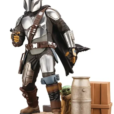 The Mandalorian & the Child ArtFX PVC Statue