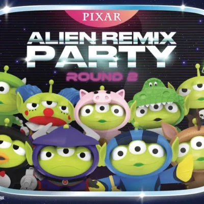 Toy Story Alien Remix Party Round 2 Mea-033 8pc Figure Set