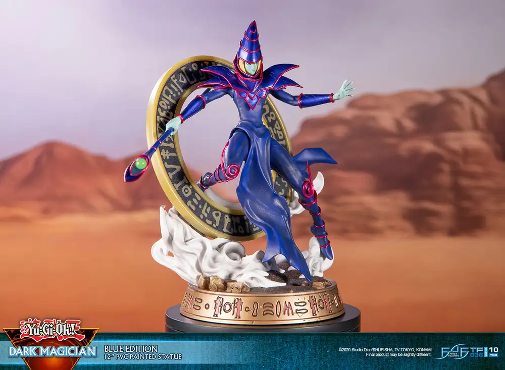 Yu-Gi-Oh! Dark Magician PVC Statue (Blue Variant)